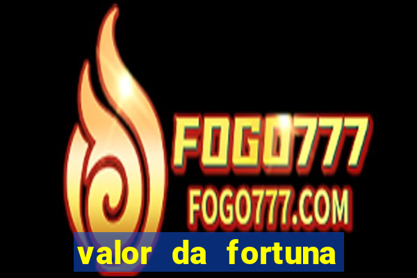 valor da fortuna de mussum